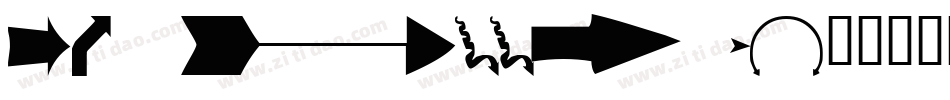 CK Arrows字体转换